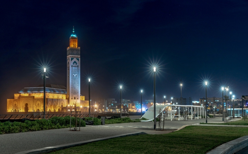 Promenade Maritime de la Mosquée Hassan II